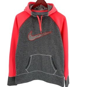 Nike Therma Fit Athletic Fleece Lined Hoodie L